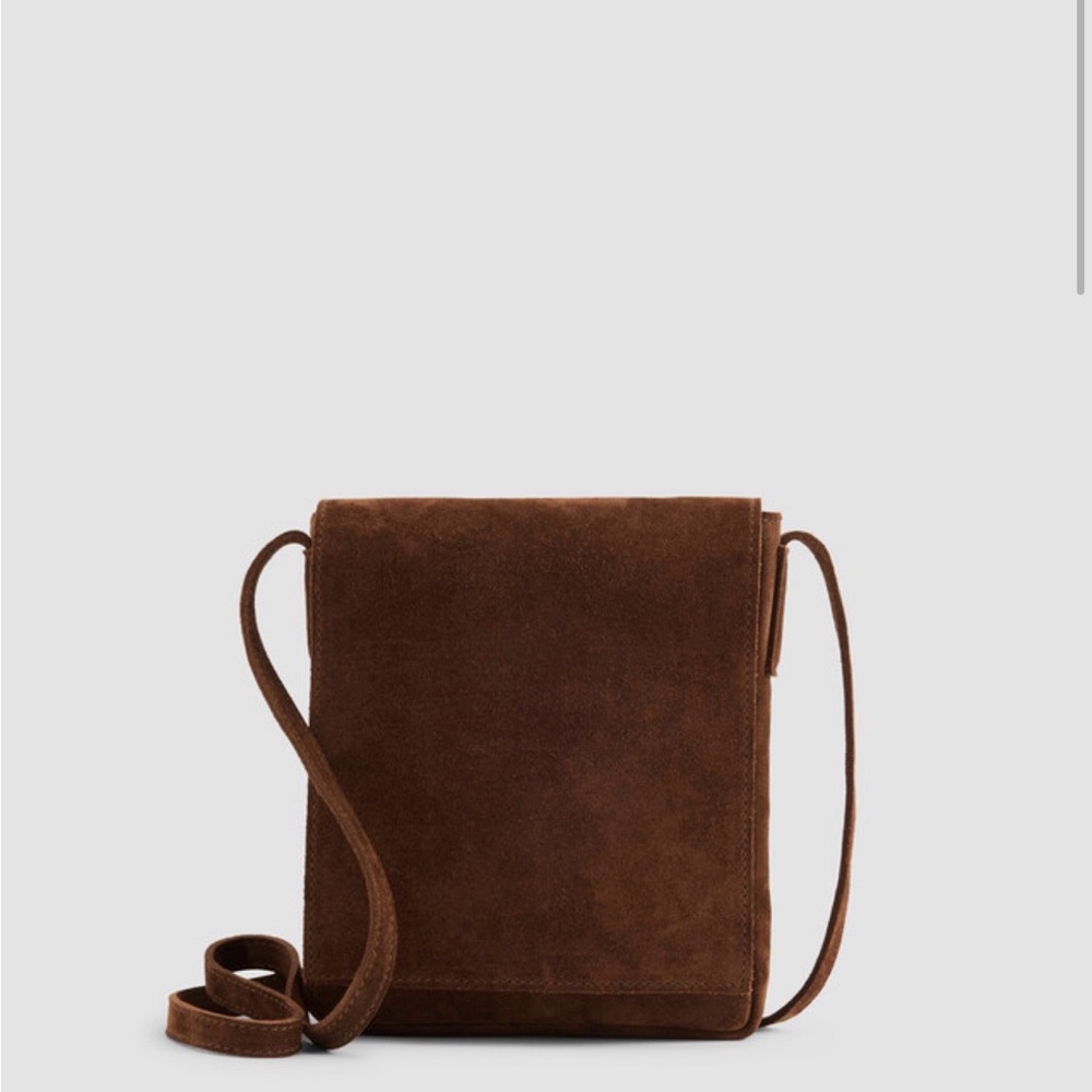 Eileen Fisher Suede Shoulder Bag